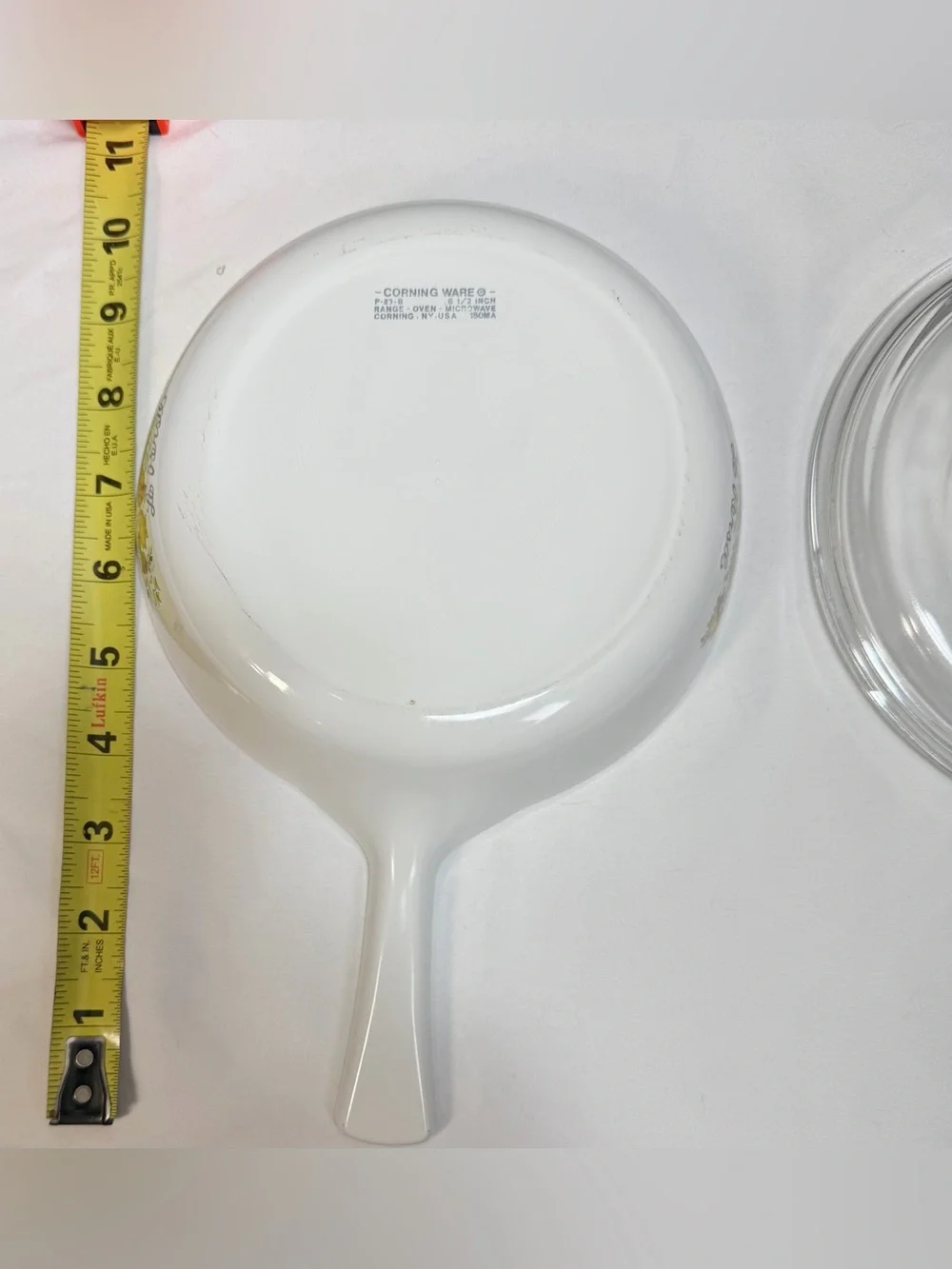 CORNING WARE Spice of Life Skillet Handle P-83-B + Lid P-83-C Le Persil 6-1/2